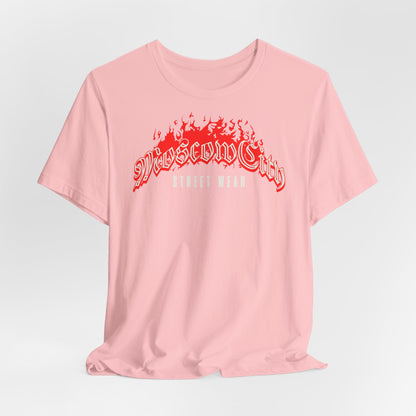 City fire, Camiseta de manga corta de punto unisex