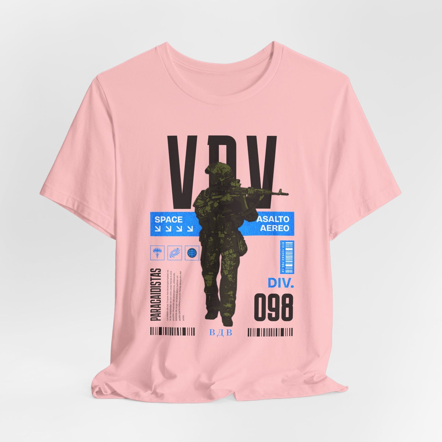 VDV 98th, Camiseta de manga corta de punto unisex