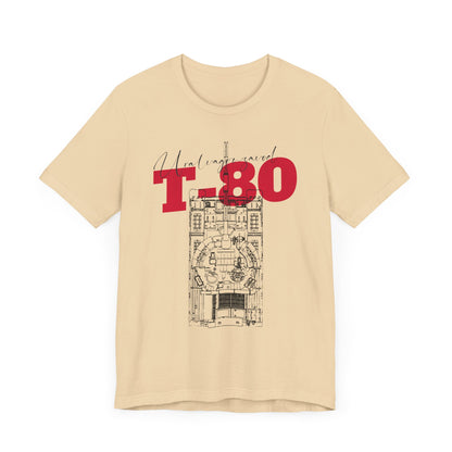 T-80, Camiseta de manga corta de punto unisex