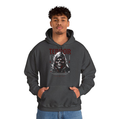 Terror, Sudadera unisex con capucha Heavy Blend™