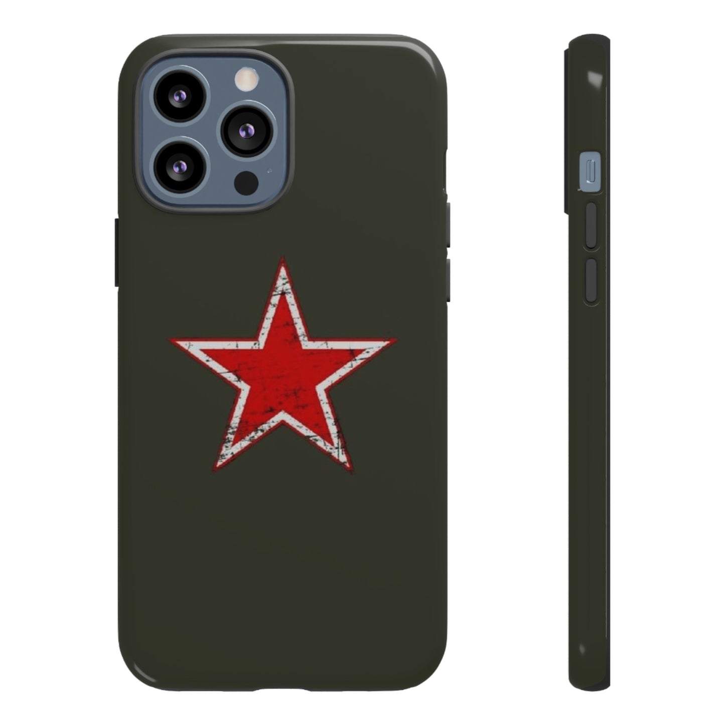 Red star, estuche para celular