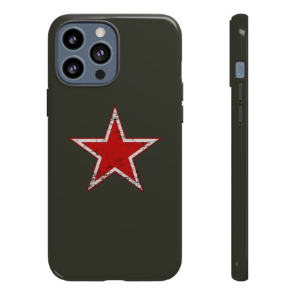 Red star, estuche para celular