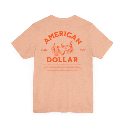 Dollar Burn, Camiseta de manga corta unisex de jersey