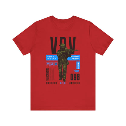 VDV 98th, Camiseta de manga corta de punto unisex