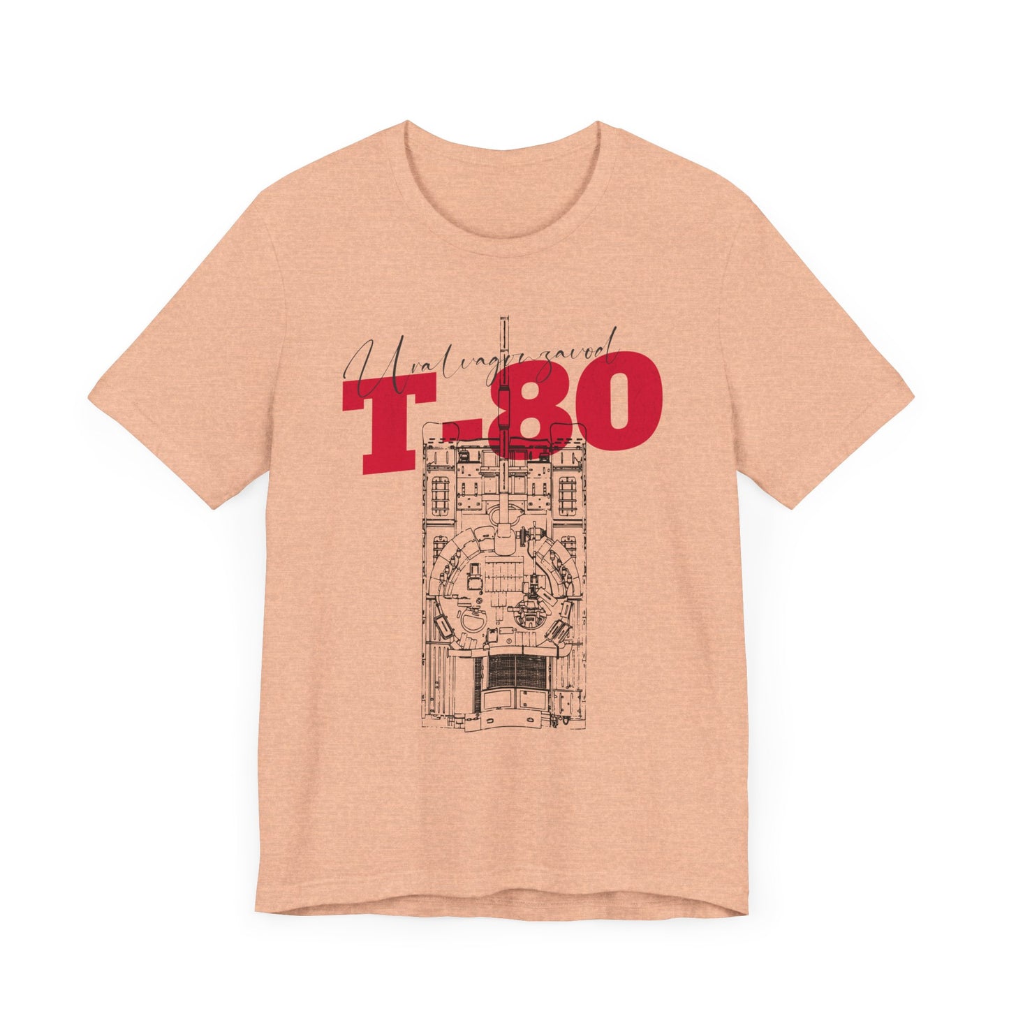 T-80, Camiseta de manga corta de punto unisex