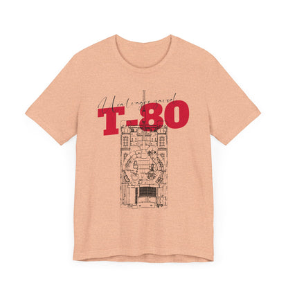 T-80, Camiseta de manga corta de punto unisex