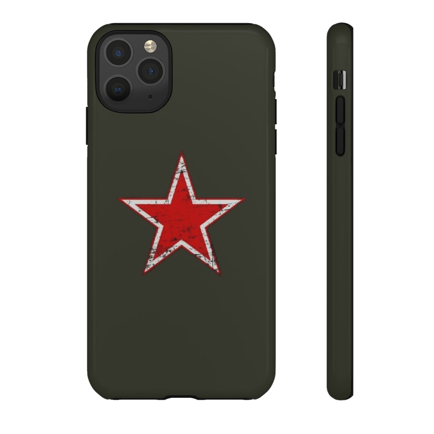 Red star, estuche para celular