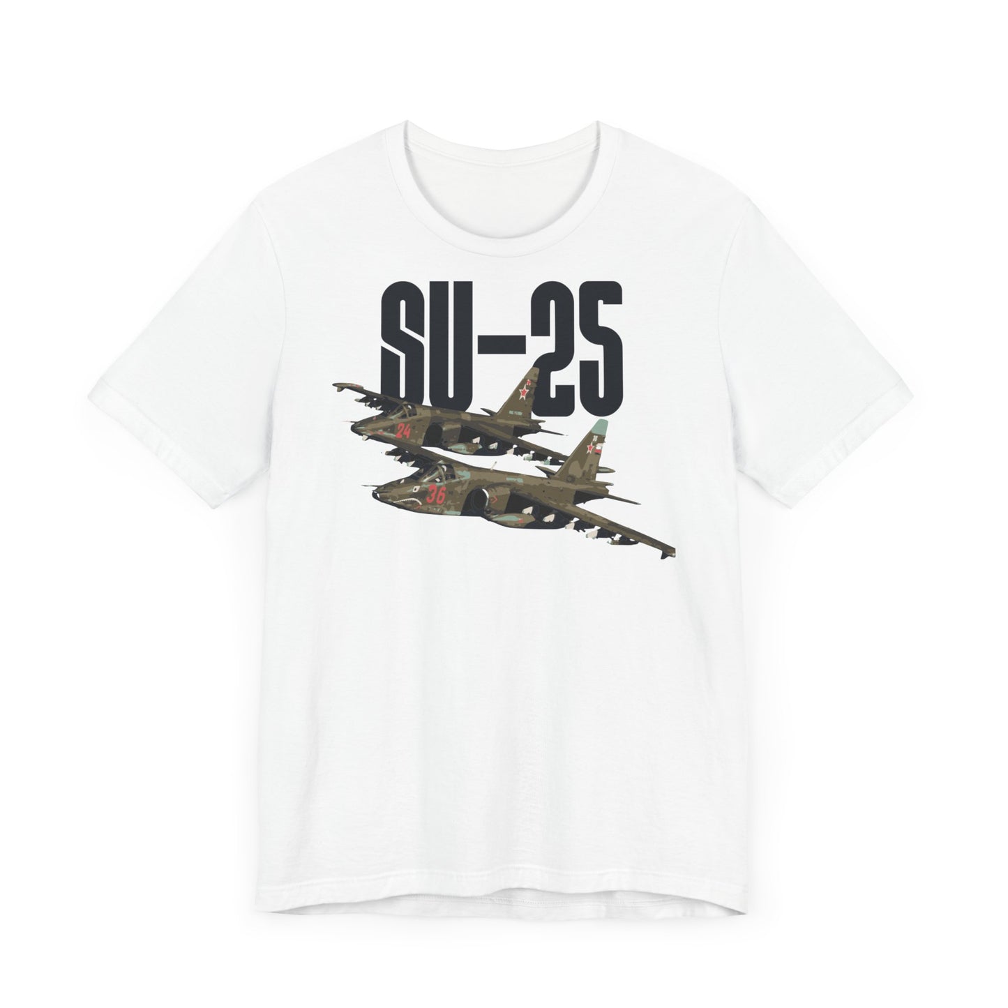 SU-25, Camiseta de manga corta de punto unisex