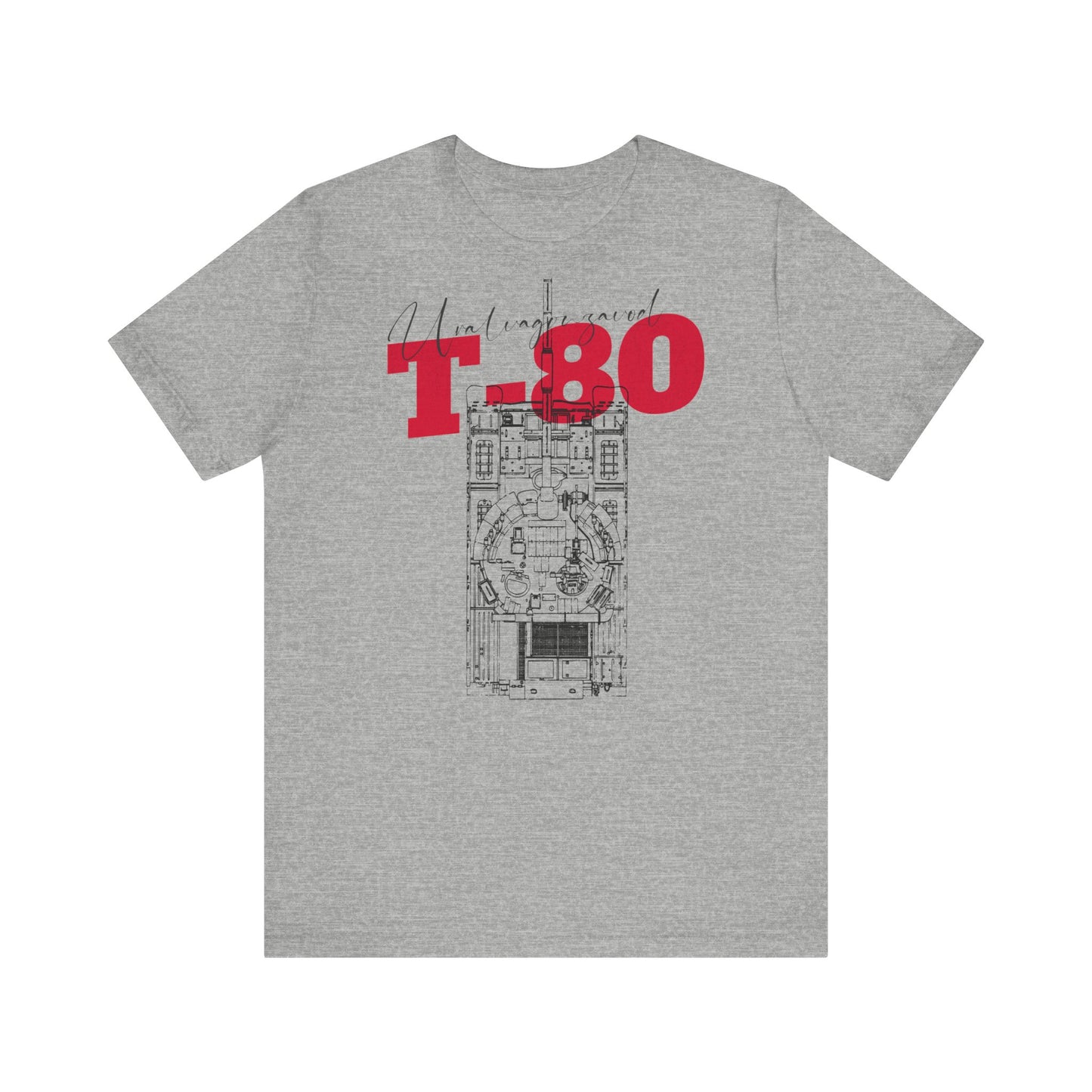 T-80, Camiseta de manga corta de punto unisex