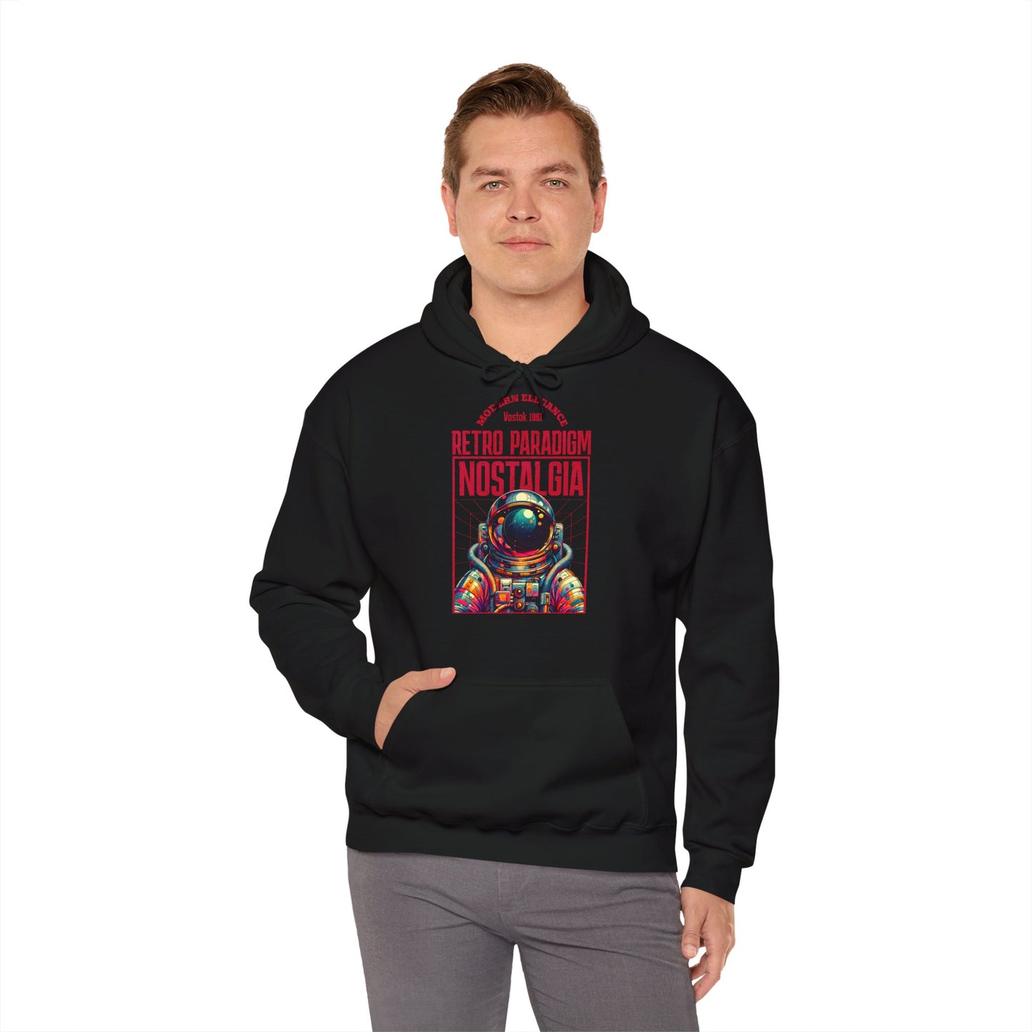 Retro Space, Sudadera unisex Heavy Blend™