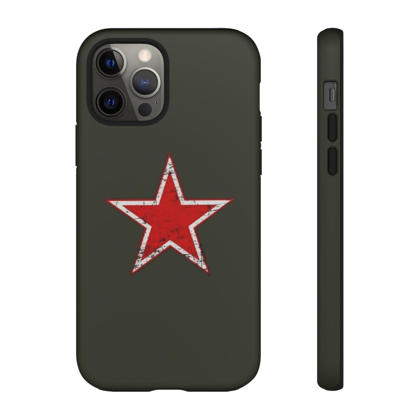 Red star, estuche para celular