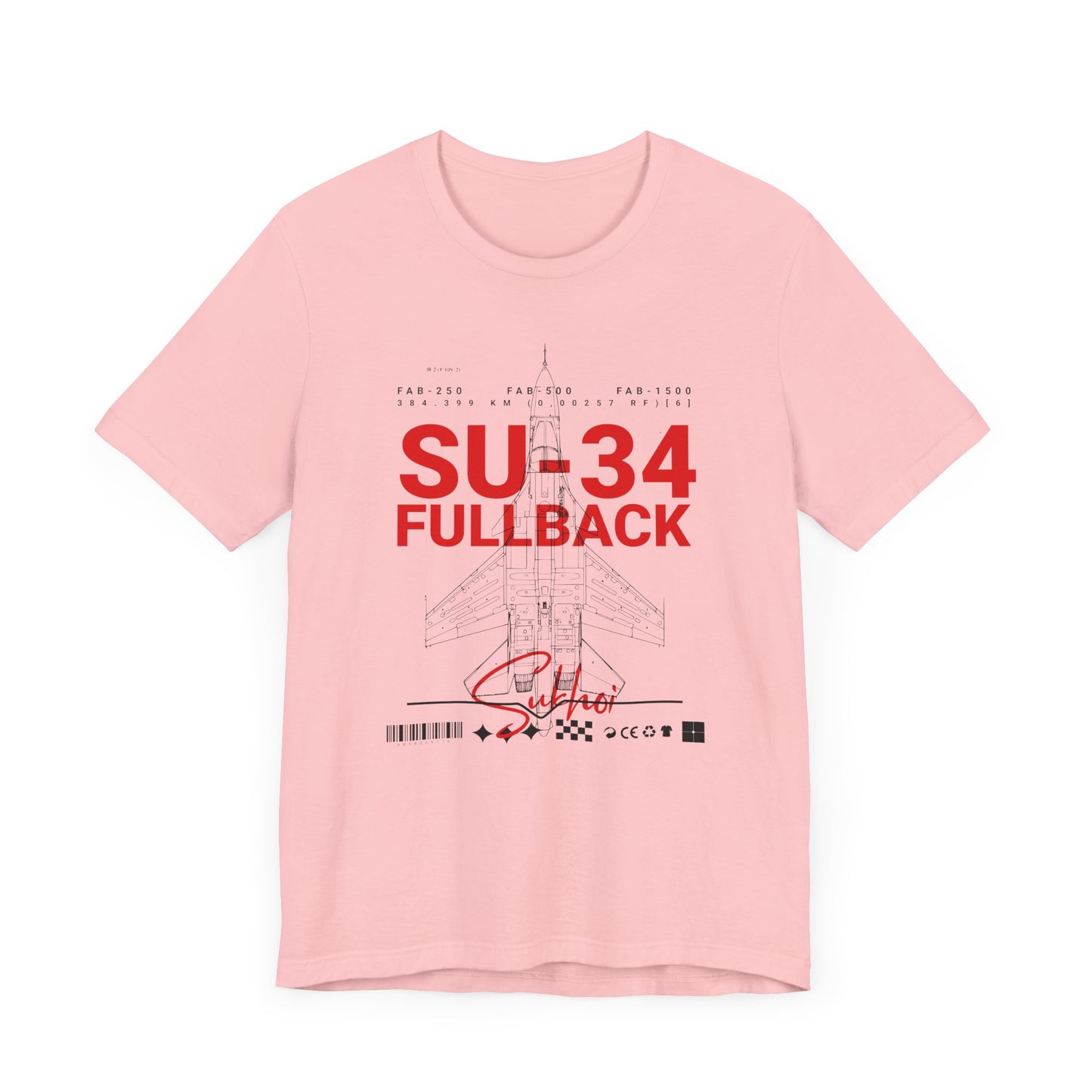 SU-34, Camisetas de fútbol unisex con pantalones cortos