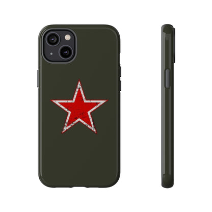 Red star, estuche para celular