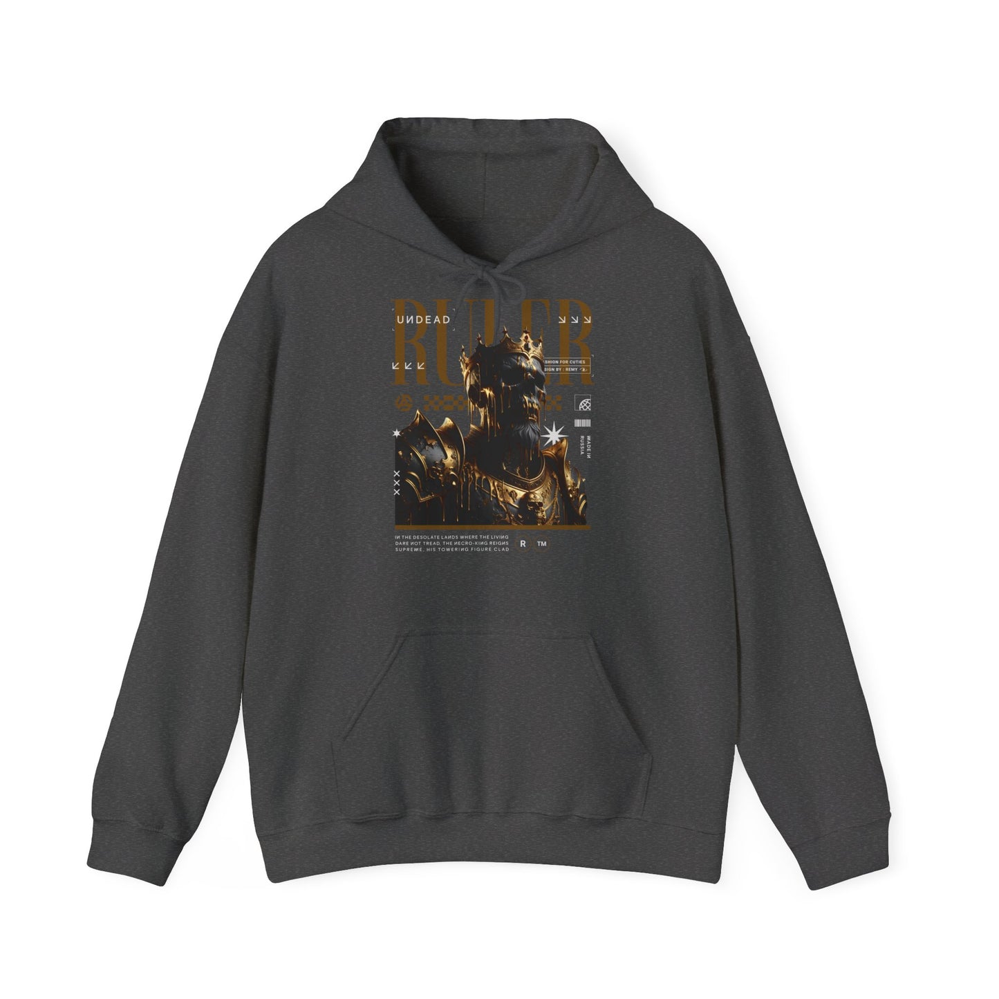 Undead Rule, Sudadera unisex con capucha Heavy Blend™