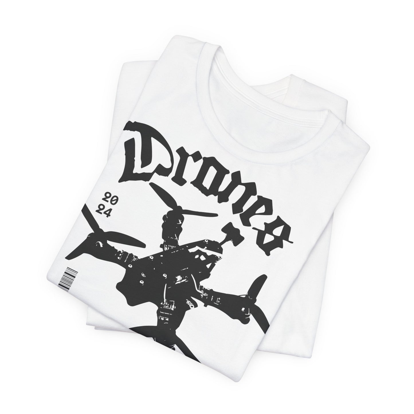 Operador de drones FPV, Camiseta de manga corta de punto unisex