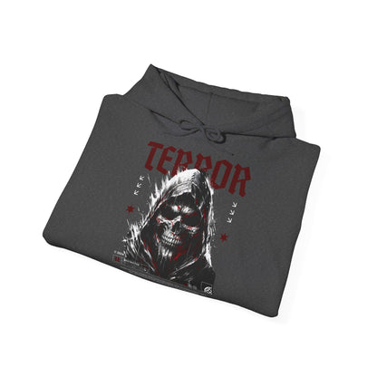 Terror, Sudadera unisex con capucha Heavy Blend™