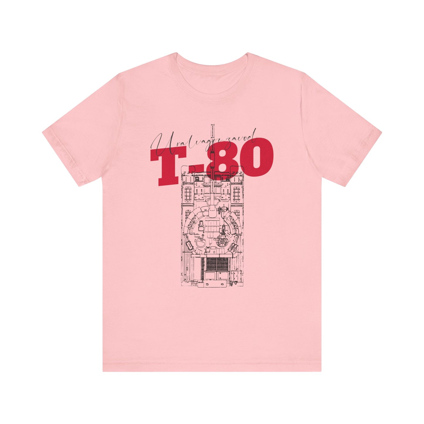 T-80, Camiseta de manga corta de punto unisex