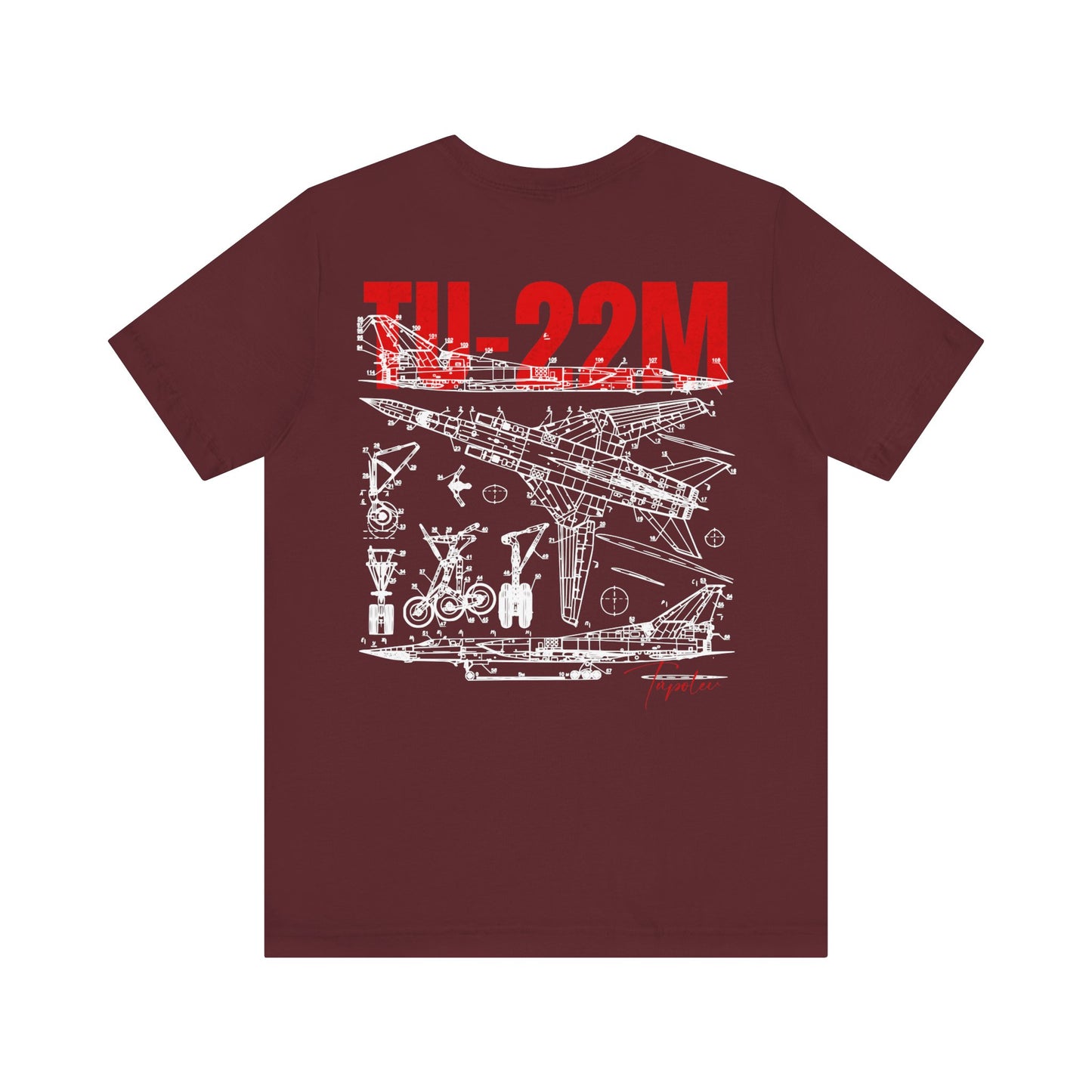 TU-22M, Camiseta de manga corta unisex de jersey