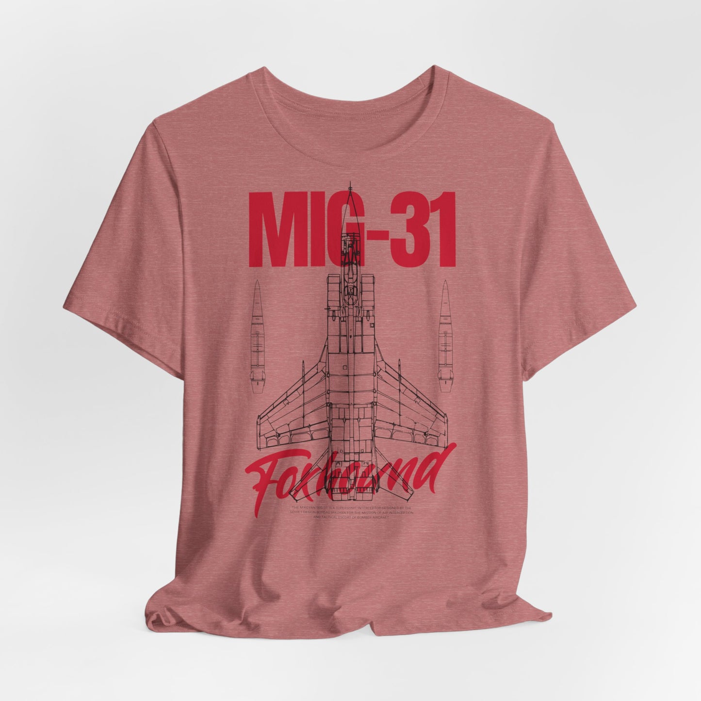 MIG-31, Camiseta de manga corta unisex de jersey