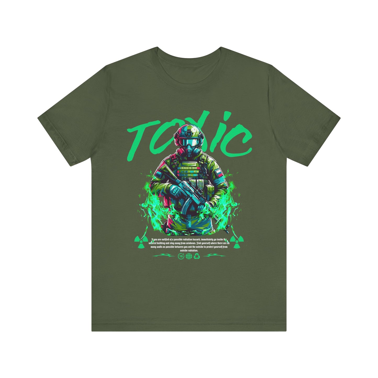 Toxic End, Camiseta de manga corta unisex