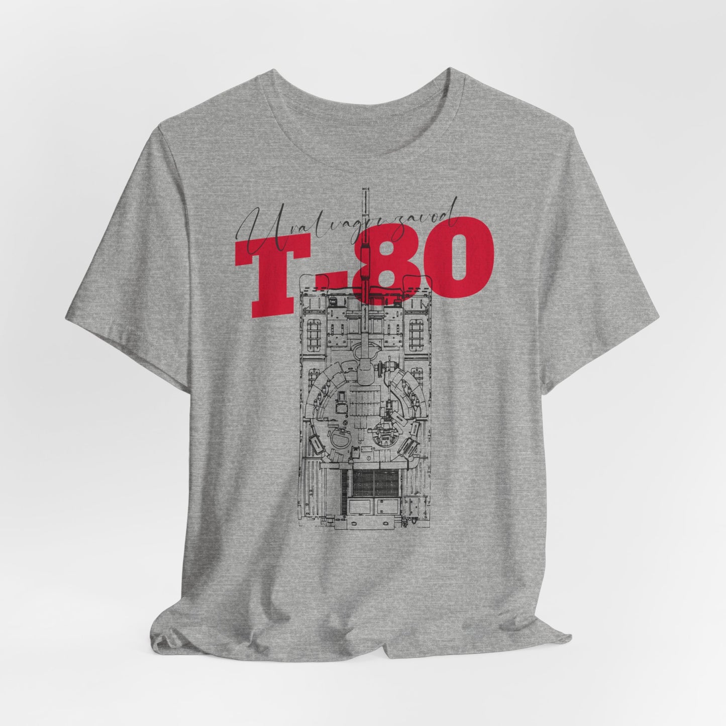 T-80, Camiseta de manga corta de punto unisex