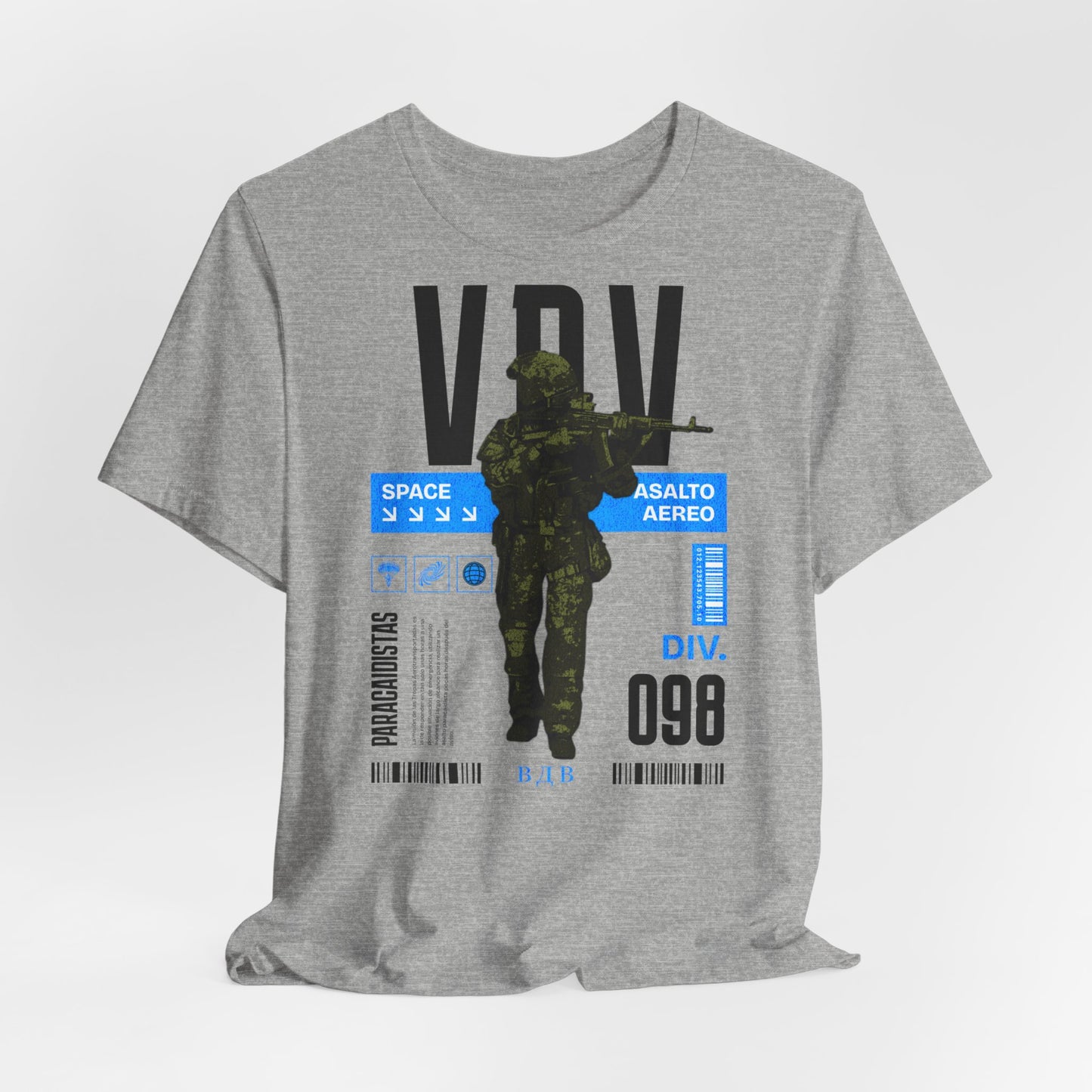 VDV 98th, Camiseta de manga corta de punto unisex