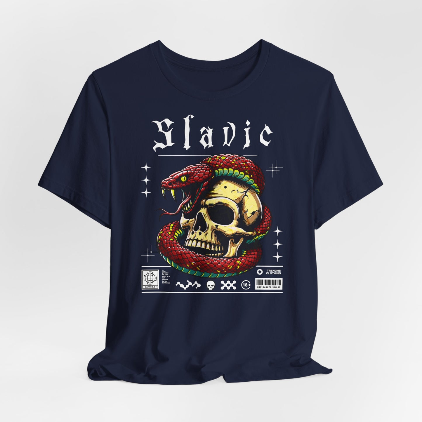 Eslavo, Camiseta de manga corta de punto unisex