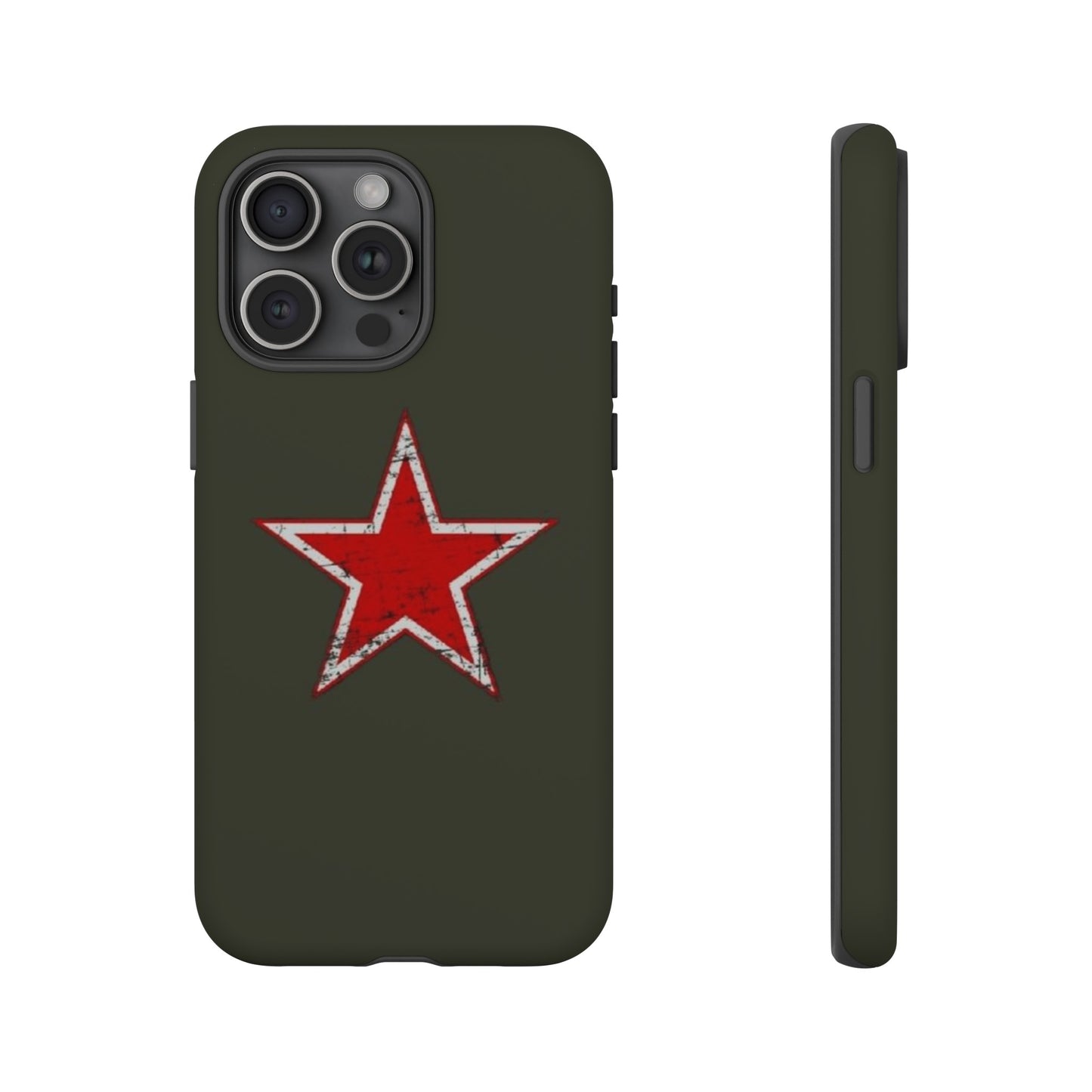 Red star, estuche para celular