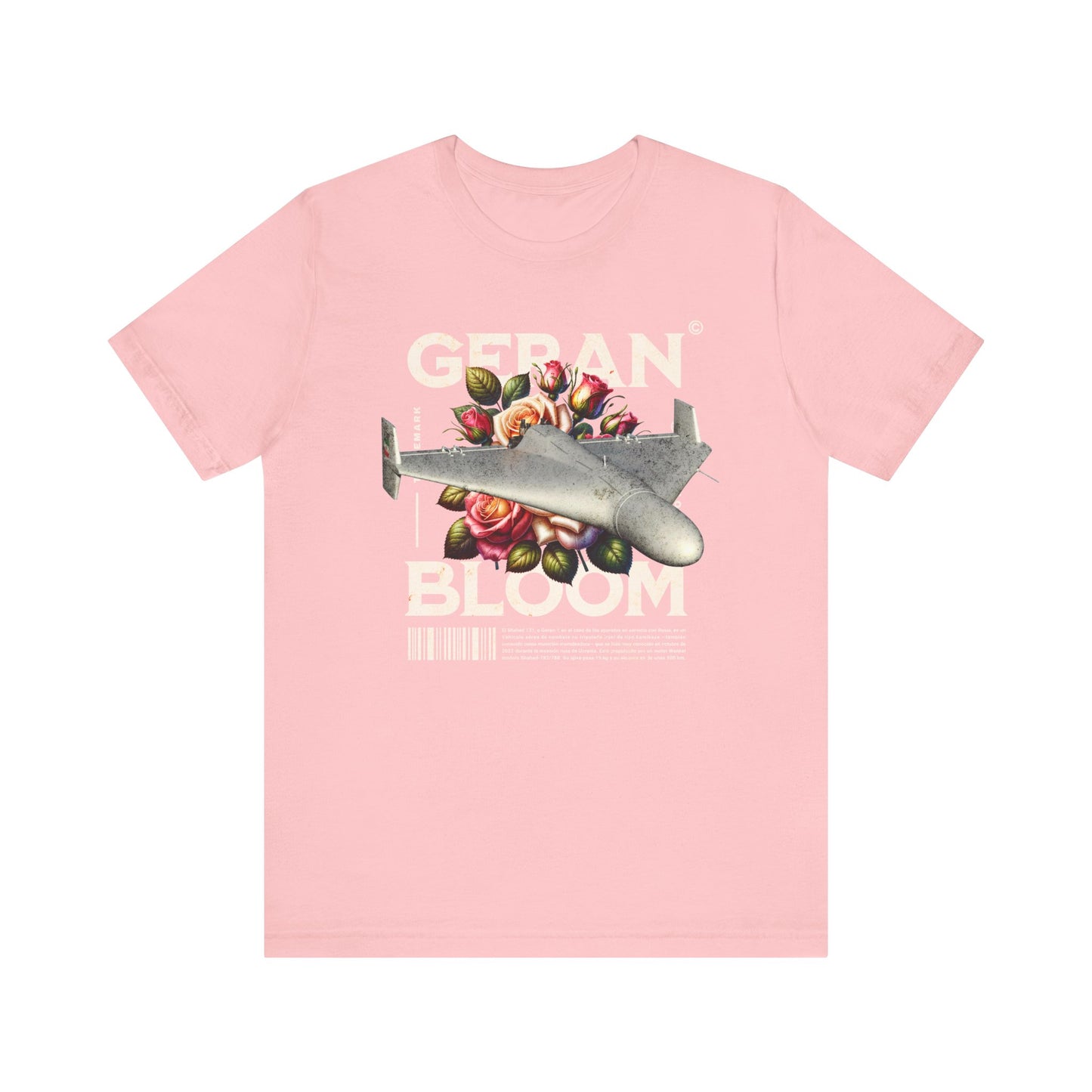 Dron Geran, Camiseta de manga corta de punto unisex