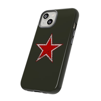 Red star, estuche para celular