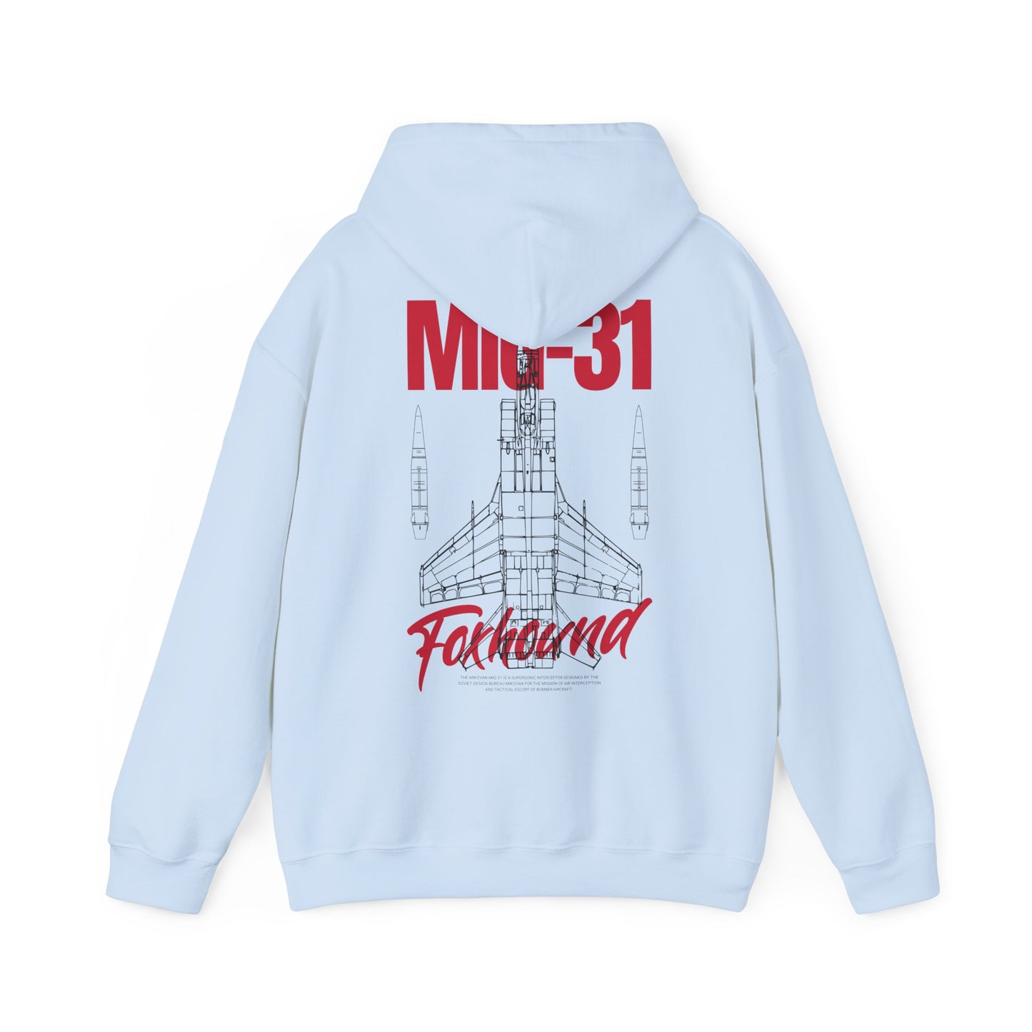 MIG-31, Sudadera unisex con capucha Heavy Blend™