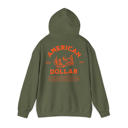 Dollar Burn, Sudadera unisex con capucha Heavy Blend™