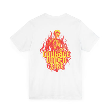 Bajo fuego, Camiseta de manga corta de punto unisex