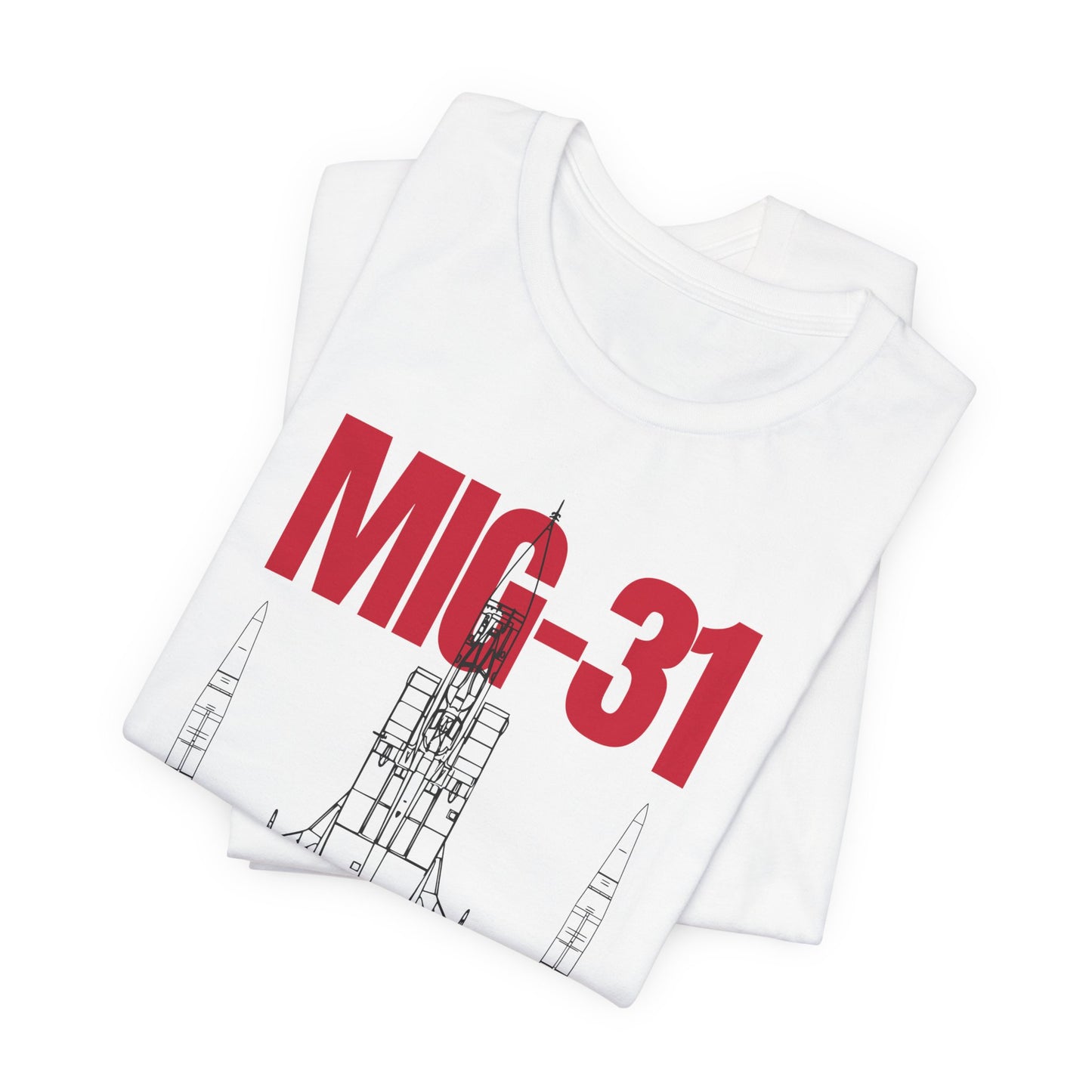 MIG-31, Camiseta de manga corta unisex de jersey