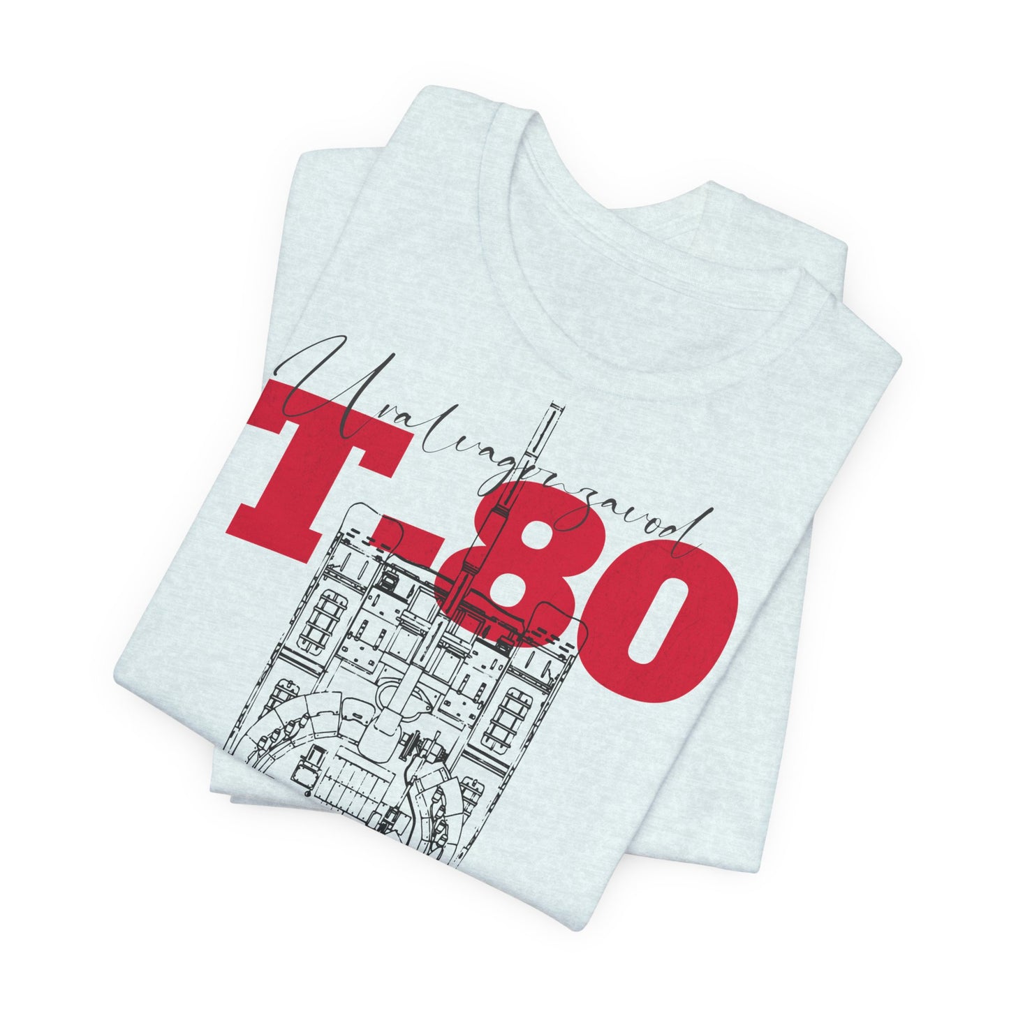 T-80, Camiseta de manga corta de punto unisex