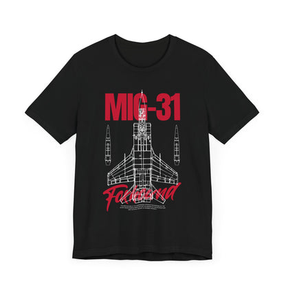 MIG-31, Camiseta de manga corta unisex de jersey