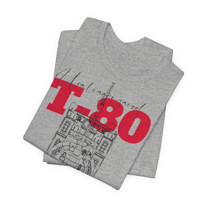 T-80, Camiseta de manga corta de punto unisex