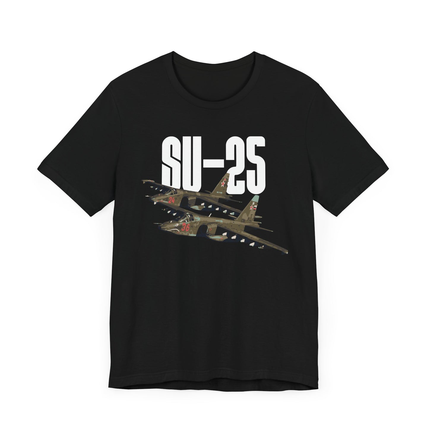 SU-25, Camiseta de manga corta de punto unisex