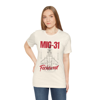 MIG-31, Camiseta de manga corta unisex de jersey