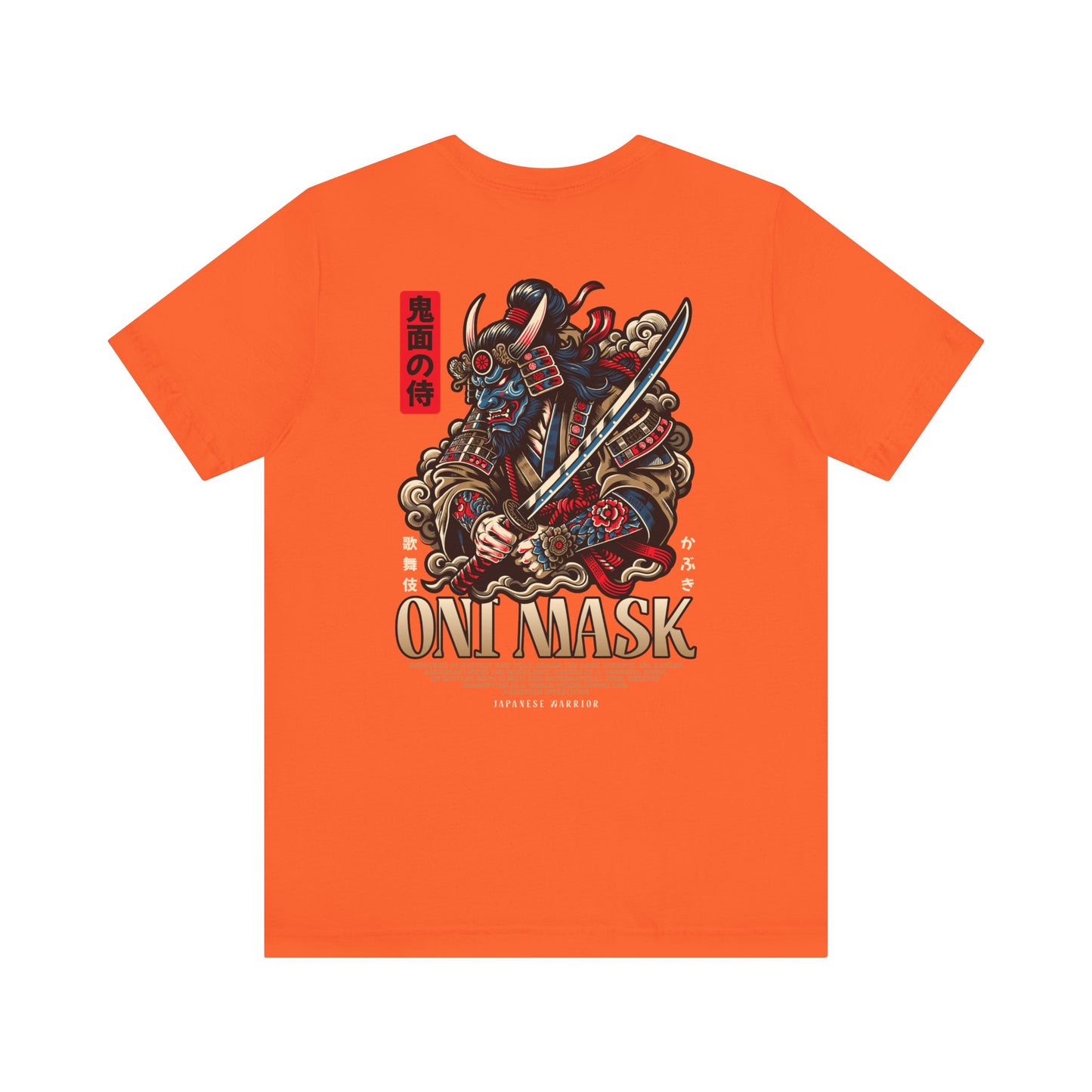 Oni Mask, Camiseta de manga corta unisex de jersey