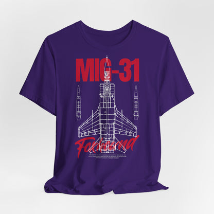 MIG-31, Camiseta de manga corta unisex de jersey