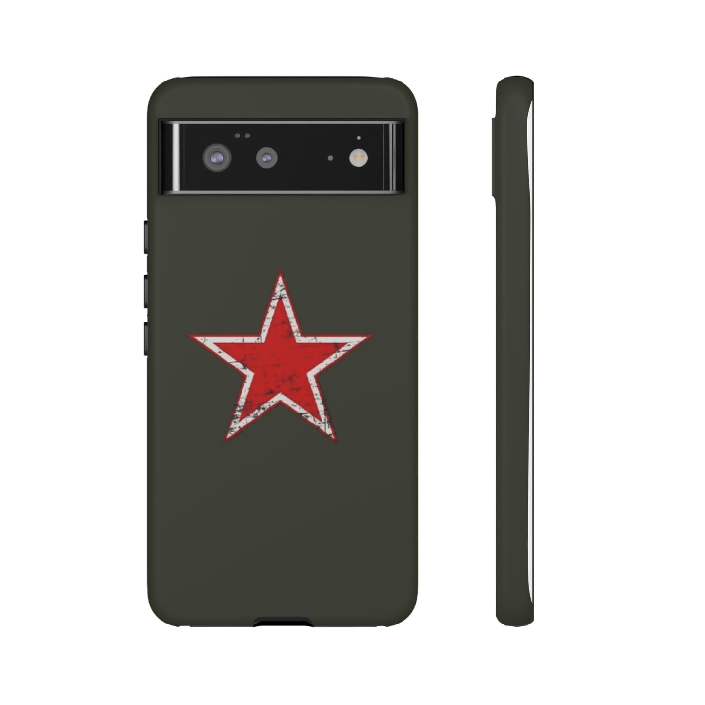 Red star, estuche para celular