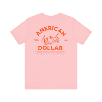 Dollar Burn, Camiseta de manga corta unisex de jersey