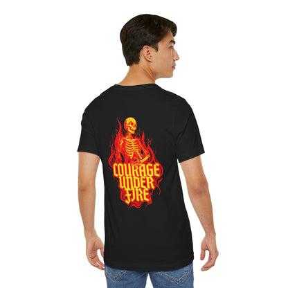 Bajo fuego, Camiseta de manga corta de punto unisex