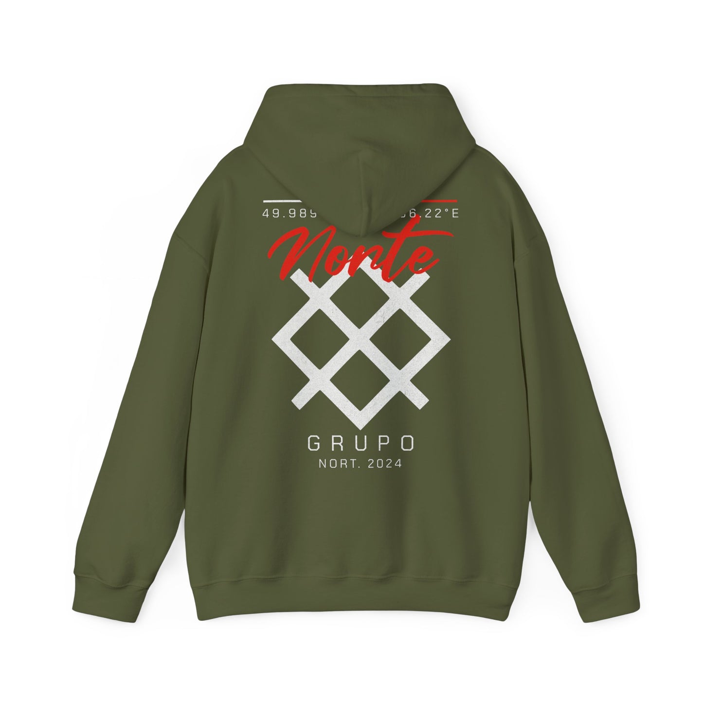 Grupo norte, Sudadera con capucha unisex Heavy Blend™