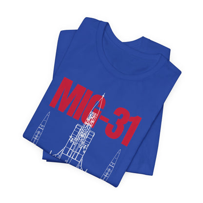 MIG-31, Camiseta de manga corta unisex de jersey