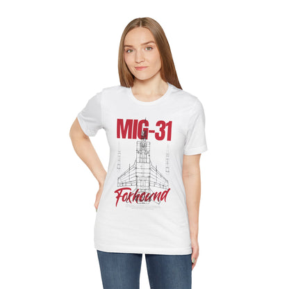 MIG-31, Camiseta de manga corta unisex de jersey