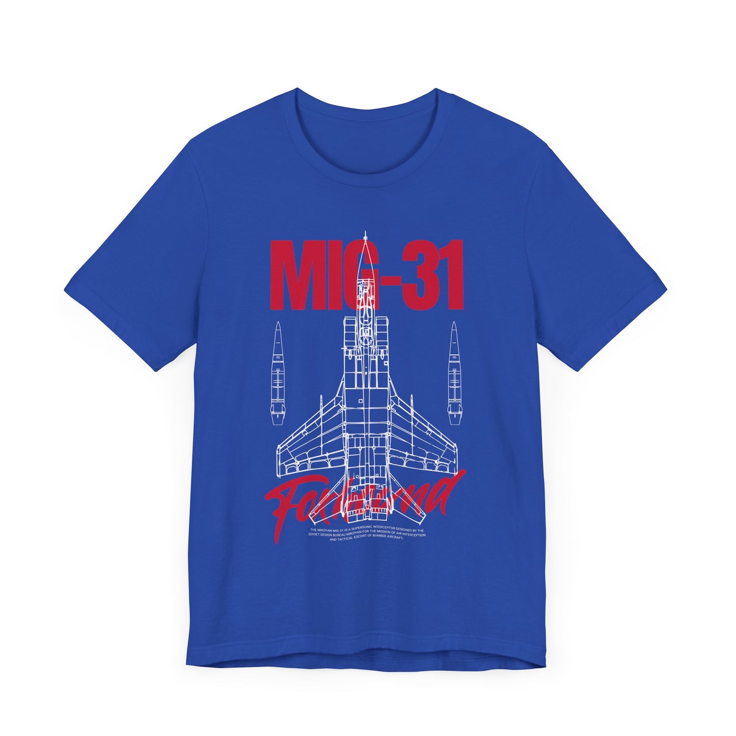 MIG-31, Camiseta de manga corta unisex de jersey