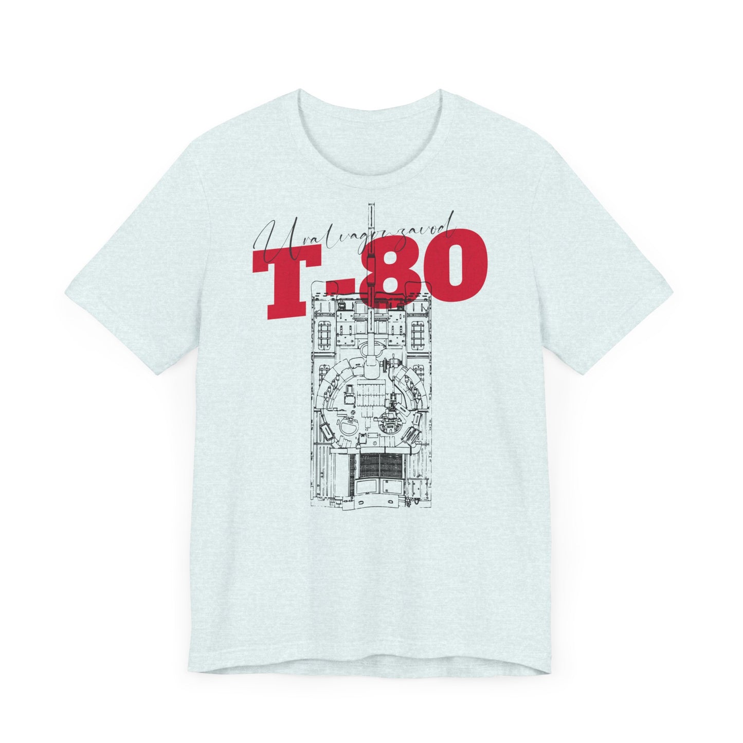 T-80, Camiseta de manga corta de punto unisex