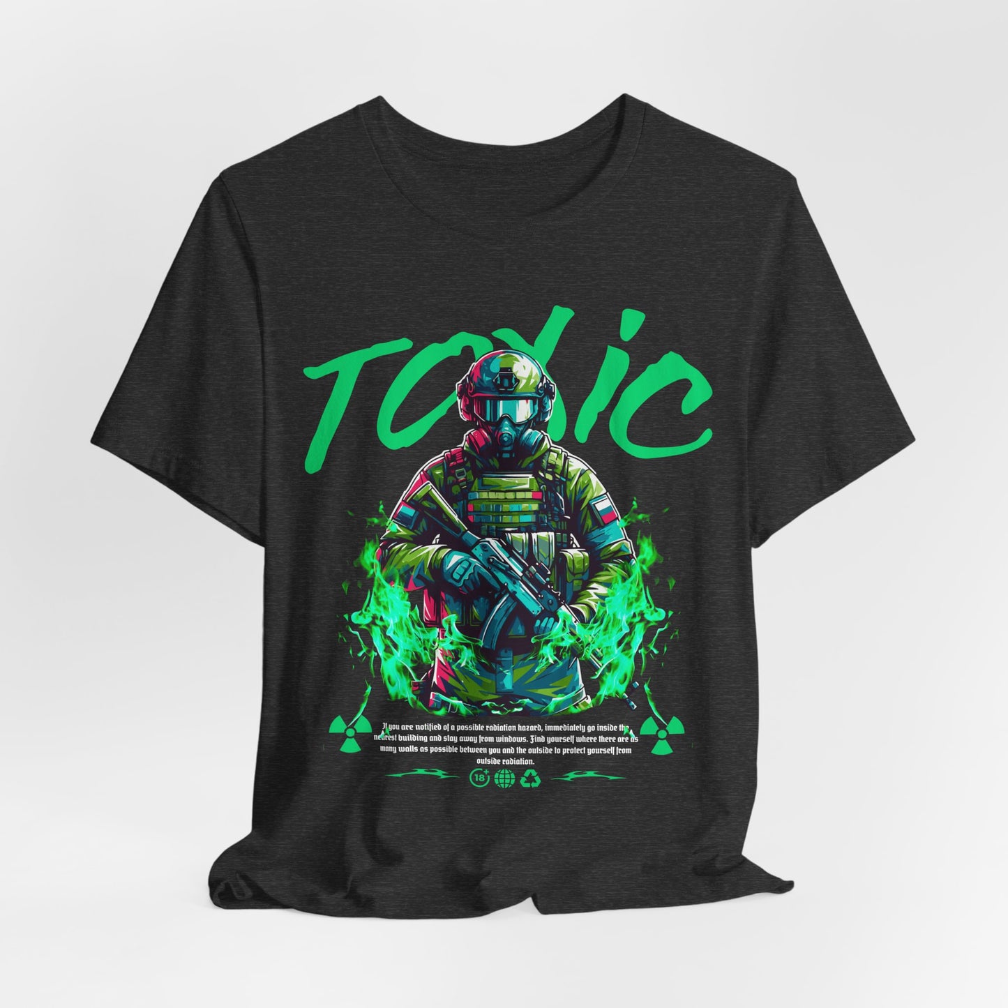 Toxic End, Camiseta de manga corta unisex